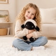 thumbnail image 5 of Sheep Stuffed Animal, Soft Calming Plush Toy, 17.7 Inch Single Pack, Cute Cuddly Sleep Companion for Nursery Decoration Kids Birthday Gift Baby Snuggle Comfort, 5 of 5