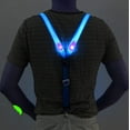thumbnail image 4 of LINLIN LED Suspenders, Back Suspenders LED Light Suspenders Neon Stripe Light Up LED Suspenders Y Shape Suspenders Battery, 4 of 8