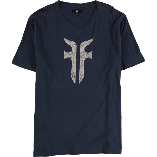Frye Mens Short Sleeve Crewneck Graphic T-Shirt, darkblue, XL