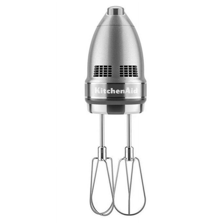 KitchenAid 8 6-Speed Hand Mixer in Contour Silver