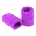 thumbnail image 6 of 2Pcs Sports Basketball Unisex Cotton Sweat Band Sweatband Wristband Wrist Band light, 6 of 8