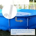 thumbnail image 6 of 20Pcs Pool Joint Pins Sturdy Waterproof Plastic White Removable Replacements for Outdoor, 6 of 7