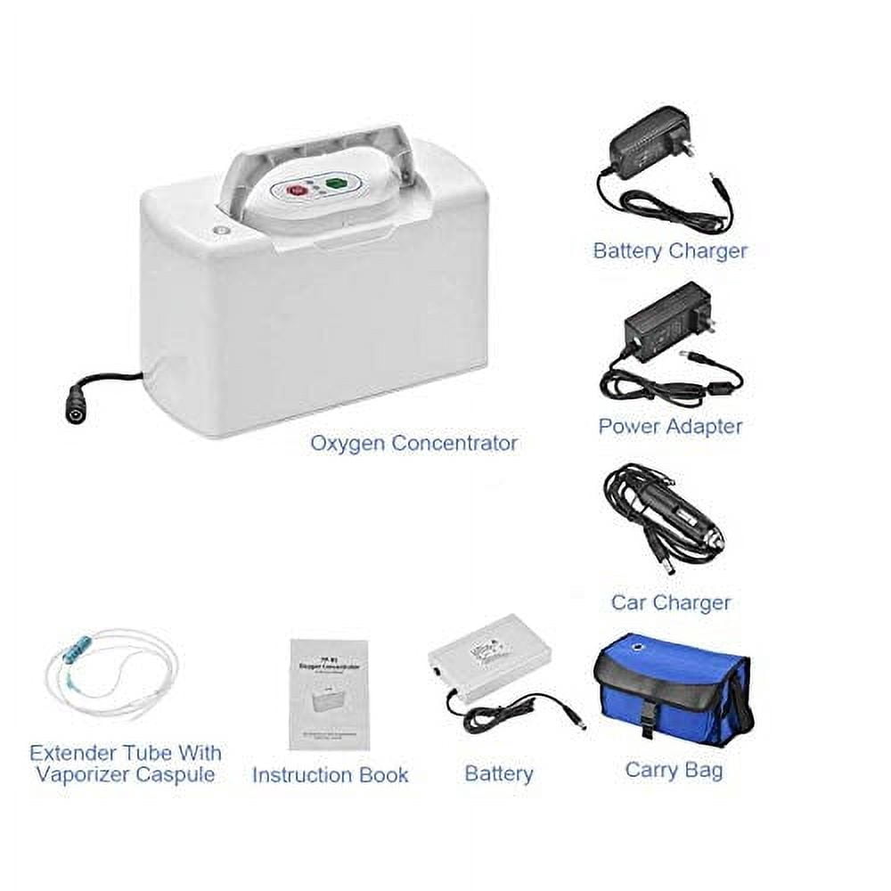 ReLuien Connus-Travel use 3-Char  Oxygen Machine Portable Tube&Bag-3L/m-De,