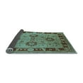 thumbnail image 2 of Ahgly Company Indoor Rectangle Oriental Light Blue Industrial Area Rugs, 5' x 7', 2 of 4