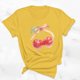 thumbnail image 2 of Blusas de Manga Corta para las Mujeres Divertida Impresión Cuello Redondo Camiseta Vintage, Blusas de Primavera para las Mujeres, 2 of 9