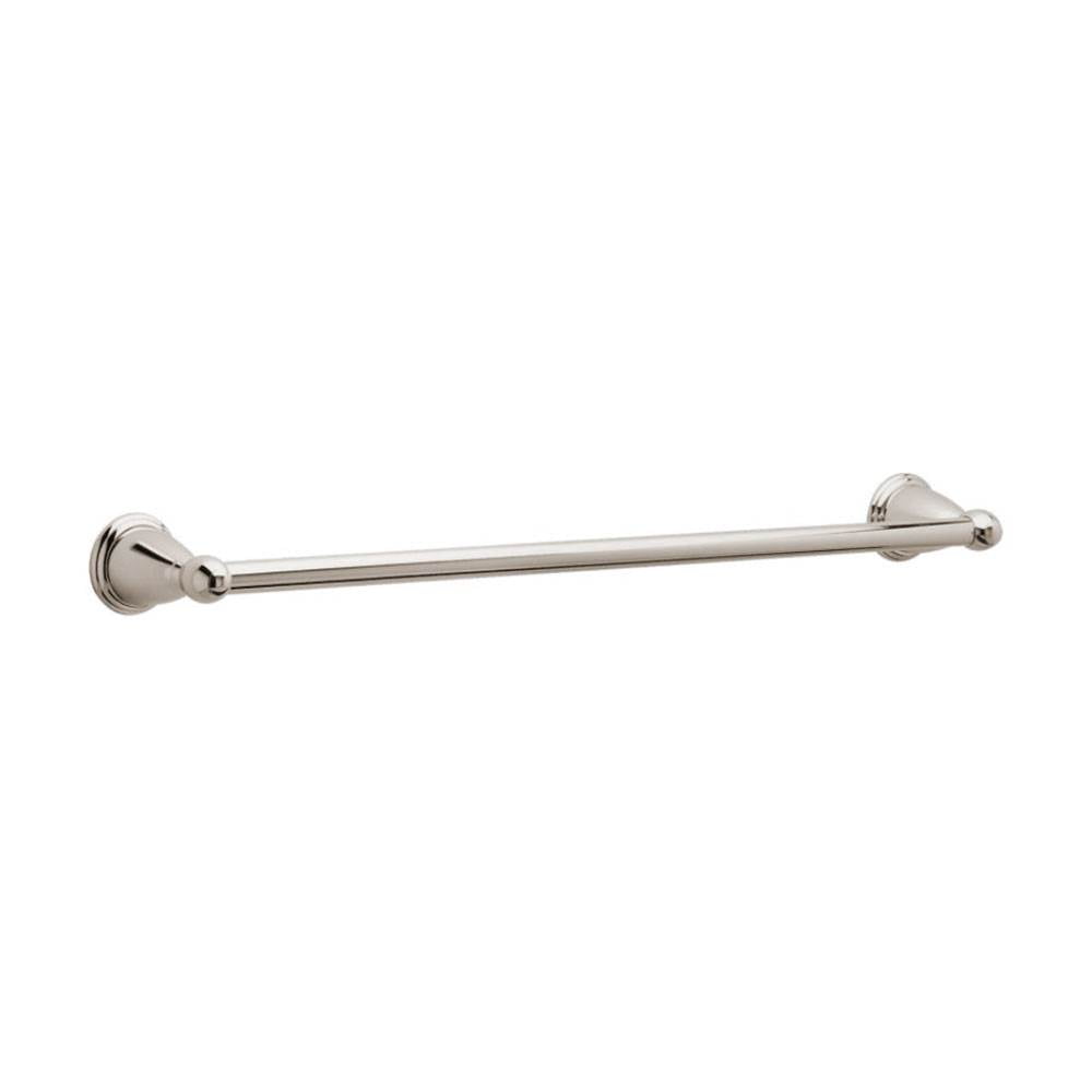 Pfister Conical 18 Inch Durable Classic Sleek Metal Towel Bar Brushed Nickel