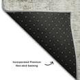 thumbnail image 7 of Dalyn Rugs Premium Machine Washable Mayfield AMF1092 Silver 5' x 7'6" Rug, 7 of 7