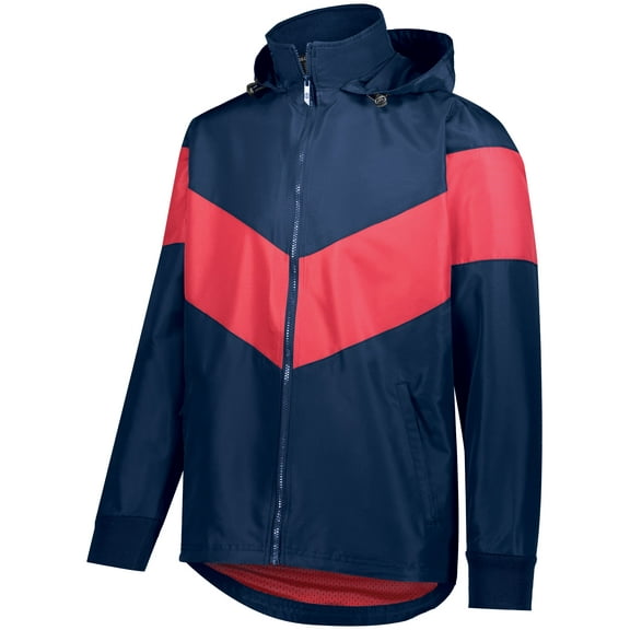 Holloway Sportswear XL Potomac Jacket Navy/Scarlet 229527