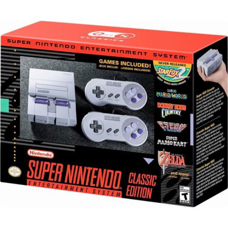 Super Nintendo Entertainment System SNES Classic (Best Home Gaming System)