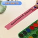 thumbnail image 5 of Colored Masking Tape Rainbow Painters Tape Hand-Tearable Strong Adhesive Multi-Color Craft Labeling DIY Art Projects | 0.4 Inch x 14 Yards | Set of 1 Roll, 5 of 6