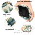 thumbnail image 2 of PU Leather Coin Purse Wallet Compact Water-Resistant Card Cases Money Organizers Colorful Turtles and Birds Pattern, 2 of 7