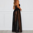 thumbnail image 6 of HNMKIU Halloween Women's Casual Dress Womens Dress With Chest Pad Backless Fishbone Long Suspenders Evening Party Bodycon Midi Black - XL, 6 of 8