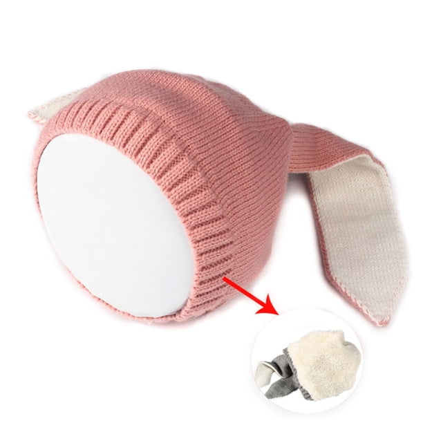 Gorro De Bebé Con Orejas De Conejo, Gorro Cálido De Invierno, Gorro Tejido Para Bebé, Gorro Para Niños Y Bebés Guardurnaity AP007051-02