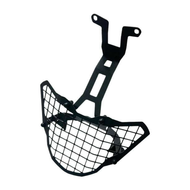 Accesorios de reparación de decoración de reemplazo de cubierta protectora de faro de motocicleta de alta calidad Negro