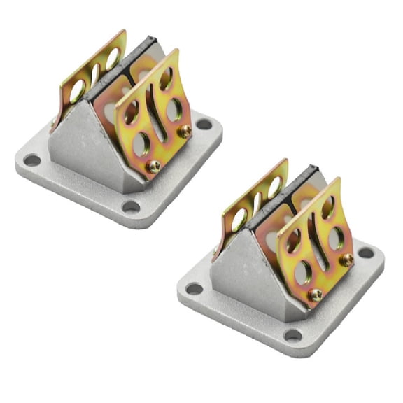 2pcs Reed Valve Assembly Replacement for Yamaha Banshee 350 1987-2006 2GU-13610-01-00