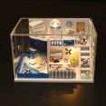 thumbnail image 4 of Muebles de casa de muñecas Modelo de bricolaje Casa de muñecas de madera en miniatura 3D Juguetes para niños (A) Likrtyny juguetes de los niños, 4 of 9