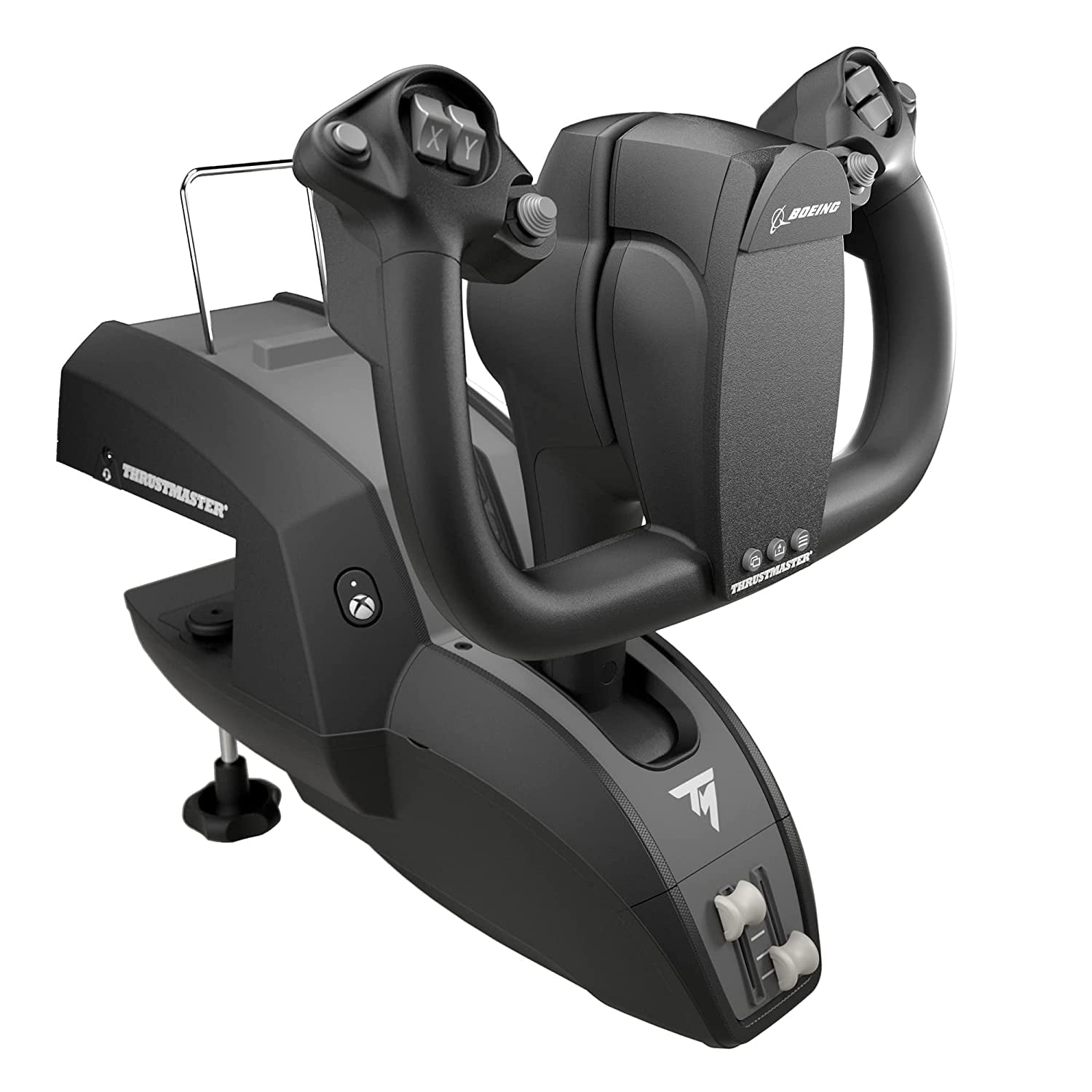 Thrustmaster - TCA Yoke Pack Boeing Edition for Xbox Series X|S, Xbox One,  PC With Cleaning Manual Kit Bolt Axtion Bundle Used