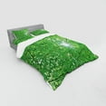 thumbnail image 3 of Ambesonne Nature Bedding Set 3 Pcs, Sun with Tree Branches, Twin, Green, 3 of 3