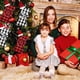 thumbnail image 5 of A Cuadros Con Forma De Hueso, Calcetines Navideños A Cuadros, Bolsa De Regalo Para Árbol De Navidad, Chimenea, Ventanas sonducket HA042028-01, 5 of 6