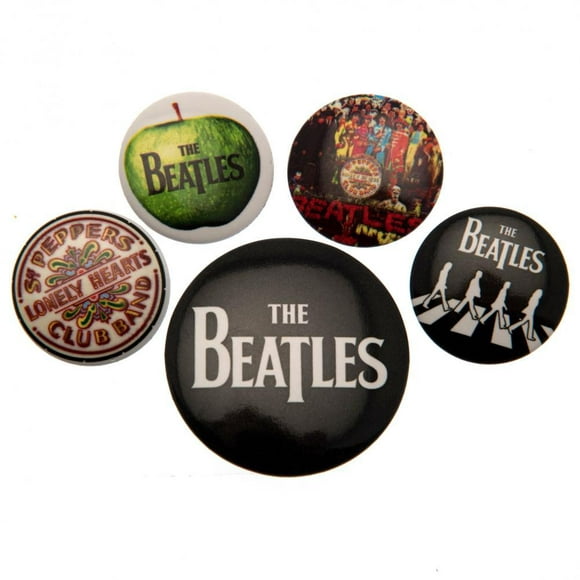 The Beatles Button Badge Set