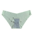 thumbnail image 3 of Njagoc3 Womens Combed Cotton Mid Rise Underwear Breathable Briefs No Ride Up Essential Everyday Panties, 3 of 5