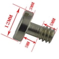 thumbnail image 2 of Milaget 1/4 "Metal Tripod Screws DSLR Camera Accessories Adjust Different, 2 of 5