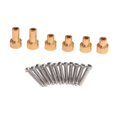 thumbnail image 1 of 6 piezas RC COLUNTA de de CAR ACCESORIO Post extendido con del soporte de carcasa del tornillo RC Actualización para LC79 1:12, 1 of 9
