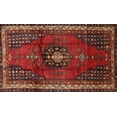 thumbnail image 1 of Ahgly Company Machine Washable Indoor Rectangle Traditional Sienna Brown Area Rugs, 2' x 5', 1 of 7