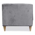 thumbnail image 3 of Sofá Love Seat Poole Sofamatch Tela Quantum patas Natural gris, 3 of 5
