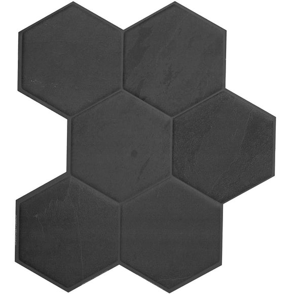 Smart Tiles Tuiles autocollante murale, Hexa Walton, Pqt-4, 9.56in x 10.61in