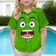 thumbnail image 5 of Las Niñas Serán Niñas Bruja Camisa Linda Impresión con Bolsillo Camisa de Manga Corta Casual para los Niños Camisa de Vestido de Manga Corta, 5 of 8
