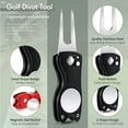 thumbnail image 4 of Golf Towel Microfiber Waffle Pattern Golf Brush Tool Kit, 4 of 8