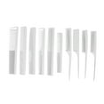 thumbnail image 2 of Hair Styling Comb Set, Easy Detangling Hair Brush Set Prevent Static Comfortable Grip 10pcs  for Home Use for All Hair Types, 2 of 8