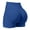 Navy, variant on AEXTO Women's High Waist Sports Shorts, Breathable Comfortable High Stretch Skinny Shorts, Gym Shorts, Ladies Sportswear for Indoor Outdoor Wear, Yoga Gym Activewear, Skinny Workout Shorts