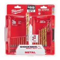 thumbnail image 2 of Juego De Brocas De Titanio Shockwave 15 P 48894630 Milwaukee Milwaukee 48894630, 2 of 2