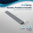 thumbnail image 3 of VersaRamp Lightweight Foam Threshold Ramp for Wheelchairs, 1 Inch Rise, Gray, 3 of 7