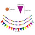 thumbnail image 3 of Yeacher Paper Fan Flowers，20pcs/Set Paper Fans Set Hanging Pinwheels Fan DIY Paper Craft for Wedding, 3 of 8