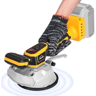 Tile Vibration Tool, 6 Speeds Adjustable Suction Cup Tile Vibration  Machine（2 Batteries Include), Automatic Leveling Hand-held Tile Tiling  Machine, 21V 12000mAh 18000r/min for Floor, Tile, Wall