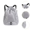 thumbnail image 6 of Dualoai Basketball Backpack Sport Bag Gifts for Boys Breathable Spacious Sports Training Gray, 6 of 9