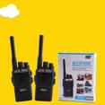 thumbnail image 2 of 2pcs Walkie Talkie Juguete De Radio Bidireccional Niños Juego De Juguete Actividad Al Aire Libre - Negro Sunnimix Walkie Talkie Toy, 2 of 8
