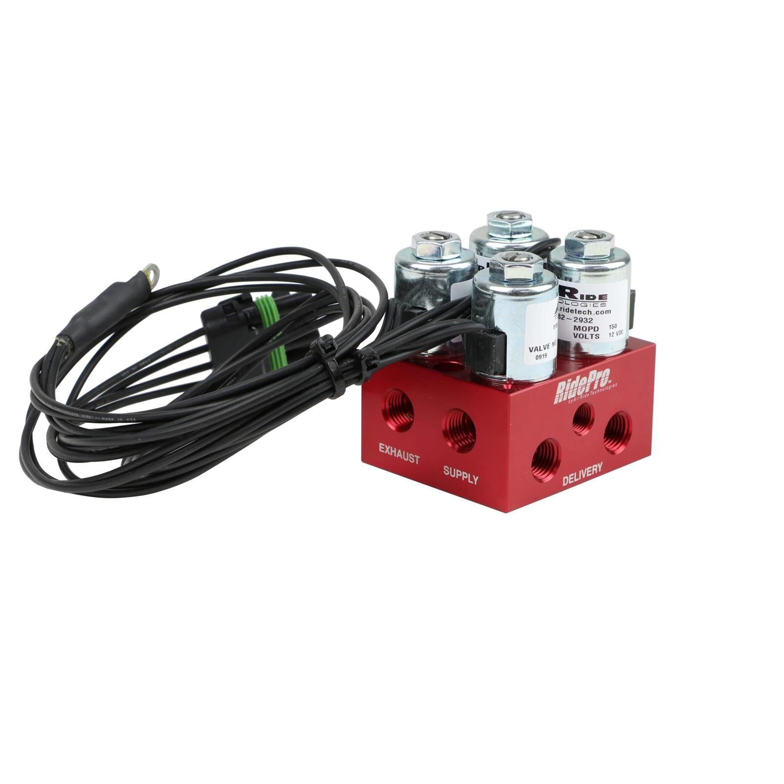 Ridetech 31932501 RidePro 2ウェイエアバルブアセンブリ (継手は含まれません)。 Ridetech 31932501 RidePro 2ウェイエアバルブアセンブリ (継手は含ま