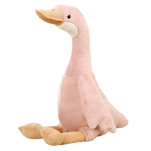 BESTSKY 55cm Weighted Goose Stuffed Animal, Soft Plush Cuddling Toy for Sleep and Relaxation, Pink