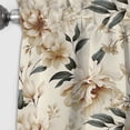 thumbnail image 2 of Designart "Chic Minimalism In Victorian Style" Floral Blackout Curtain Single Panel, 2 of 4