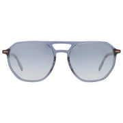 Ermenegildo Zegna Blue Gradient Navigator Men's Sunglasses EZ0212 90W 55