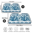 thumbnail image 3 of Uemuo Sea Underwater Jellyfish Pattern Accordion Car Windshield Sun Shade, Foldable Reflective Sun Visor for Car, Reflector Windshield Sunshade-, 3 of 7