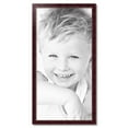 thumbnail image 2 of ArtToFrames 20" x 40" Cherry Stain with Gold Beads Picture Frame, 20x40 inch Red Wood Poster Frame (WOM-4140), 2 of 7