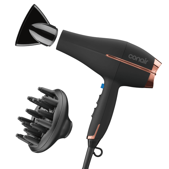 INFINITI PRO CONAIR Full Body & Shine Pro Dryer, Titanium Technology, Diffuser and Concentrator