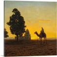 thumbnail image 1 of ARTCANVAS African Twilight Canvas Art Print by Ivan Fedorovich Choultse - Size: 18" x 18" (1.50" Deep), 1 of 9