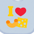thumbnail image 4 of Inktastic I Heart Mac and Cheese Boys or Girls Baby Bib, 4 of 4