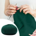 thumbnail image 3 of Last Chance Qaailabf Wool Hand-woven Medium Coarse Scarf Hat Overcoat Wool Merinoss Wool Wool Cashmeres Yarn, 3 of 5